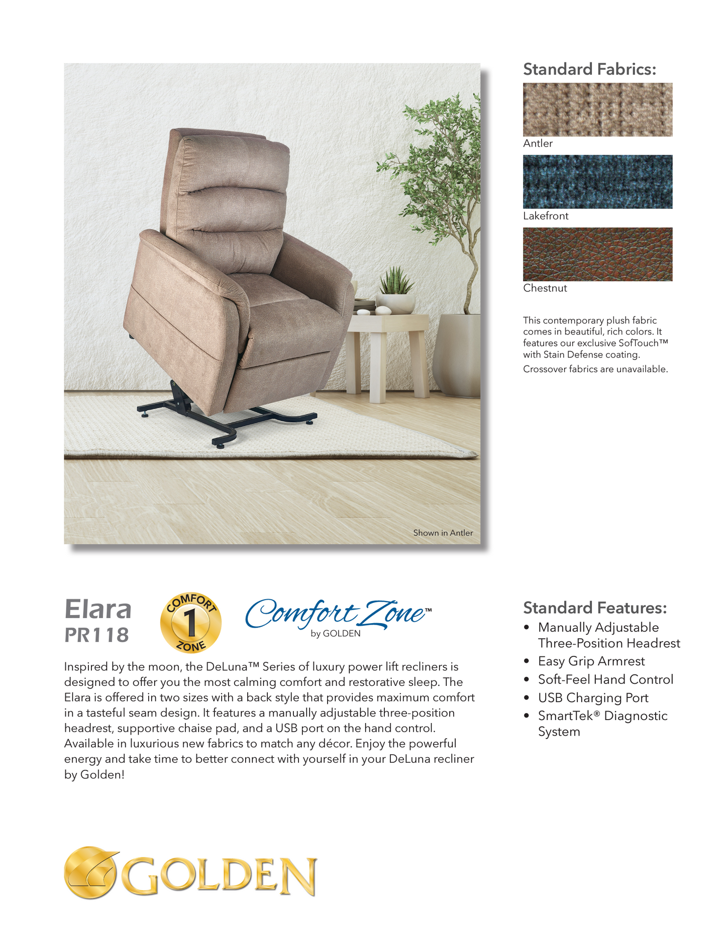 Golden PR118 - Elara (Medium/Small OR Large)