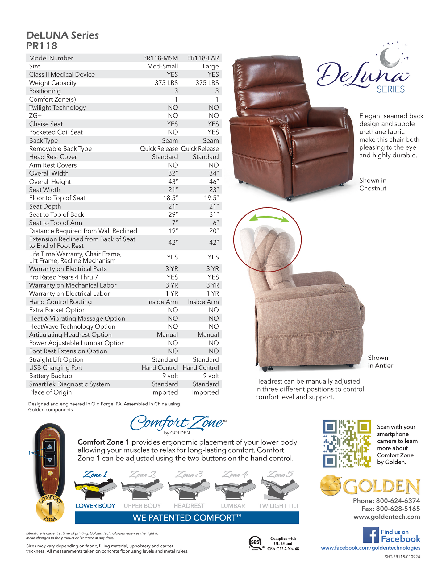 Golden PR118 - Elara (Medium/Small OR Large)