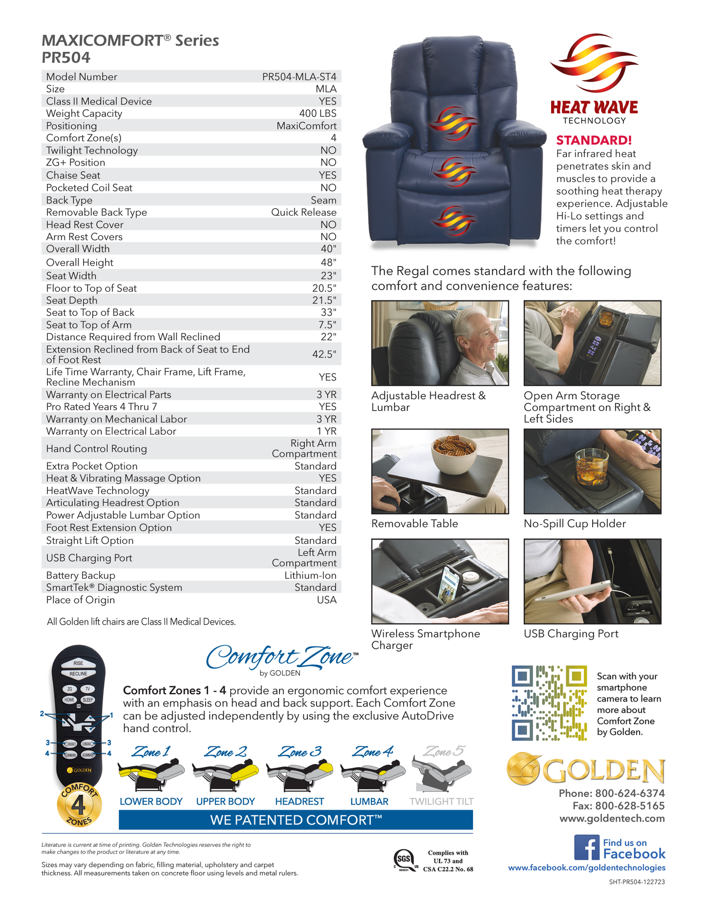 Golden -
PR504 - MLA Regal (Medium/Large)
