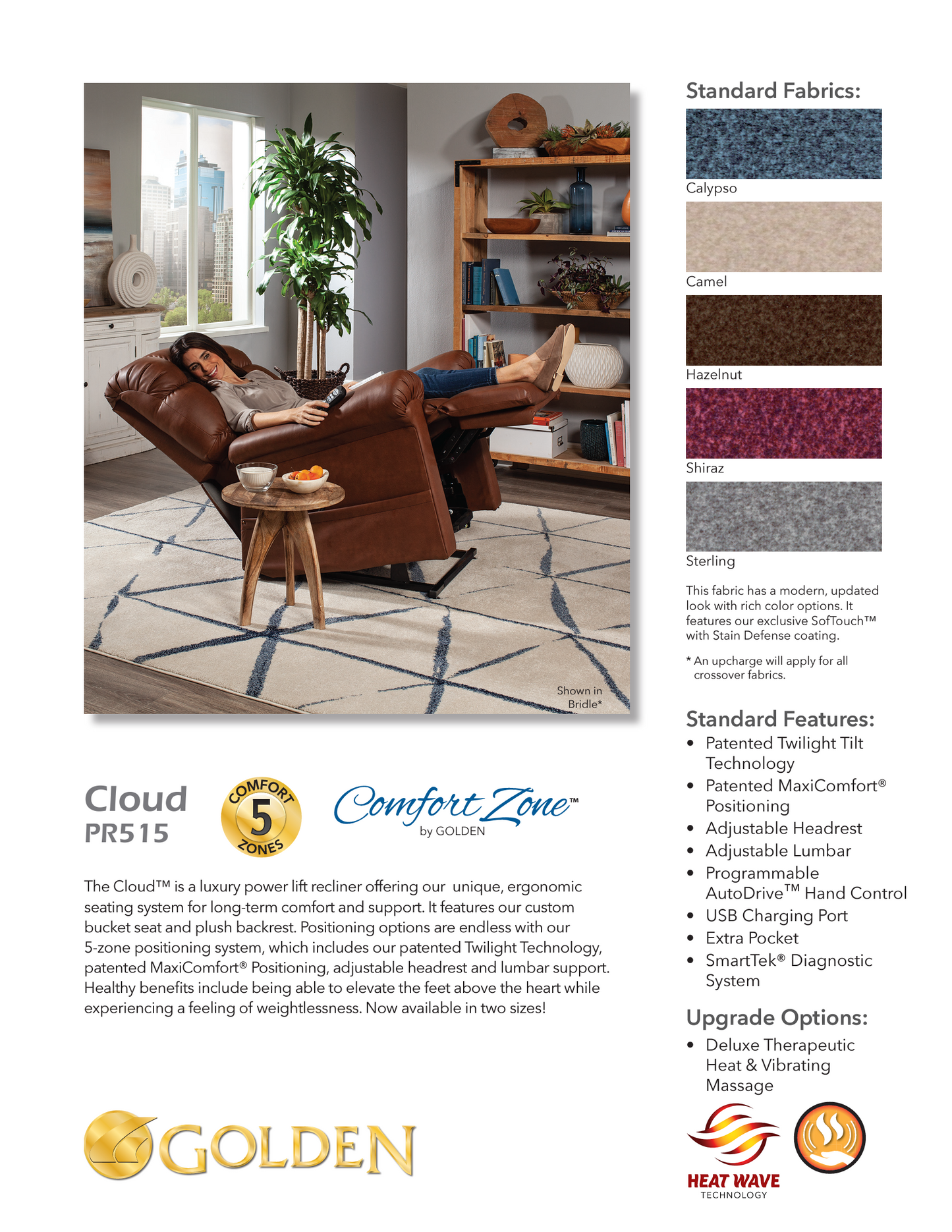 Golden PR515-MLA Cloud with Twilight (Medium/Large)