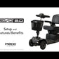 PRIDE - Revo® 2.0 4-Wheel Scooter (2 week delivery time)