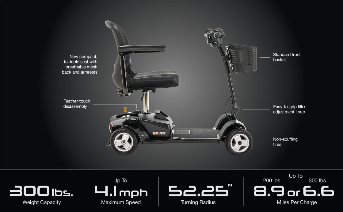 PRIDE - Go-Go® Ultra X 4-Wheel